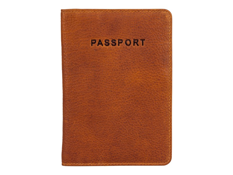 Burkely Kentekencard en paspoort Map Cognac